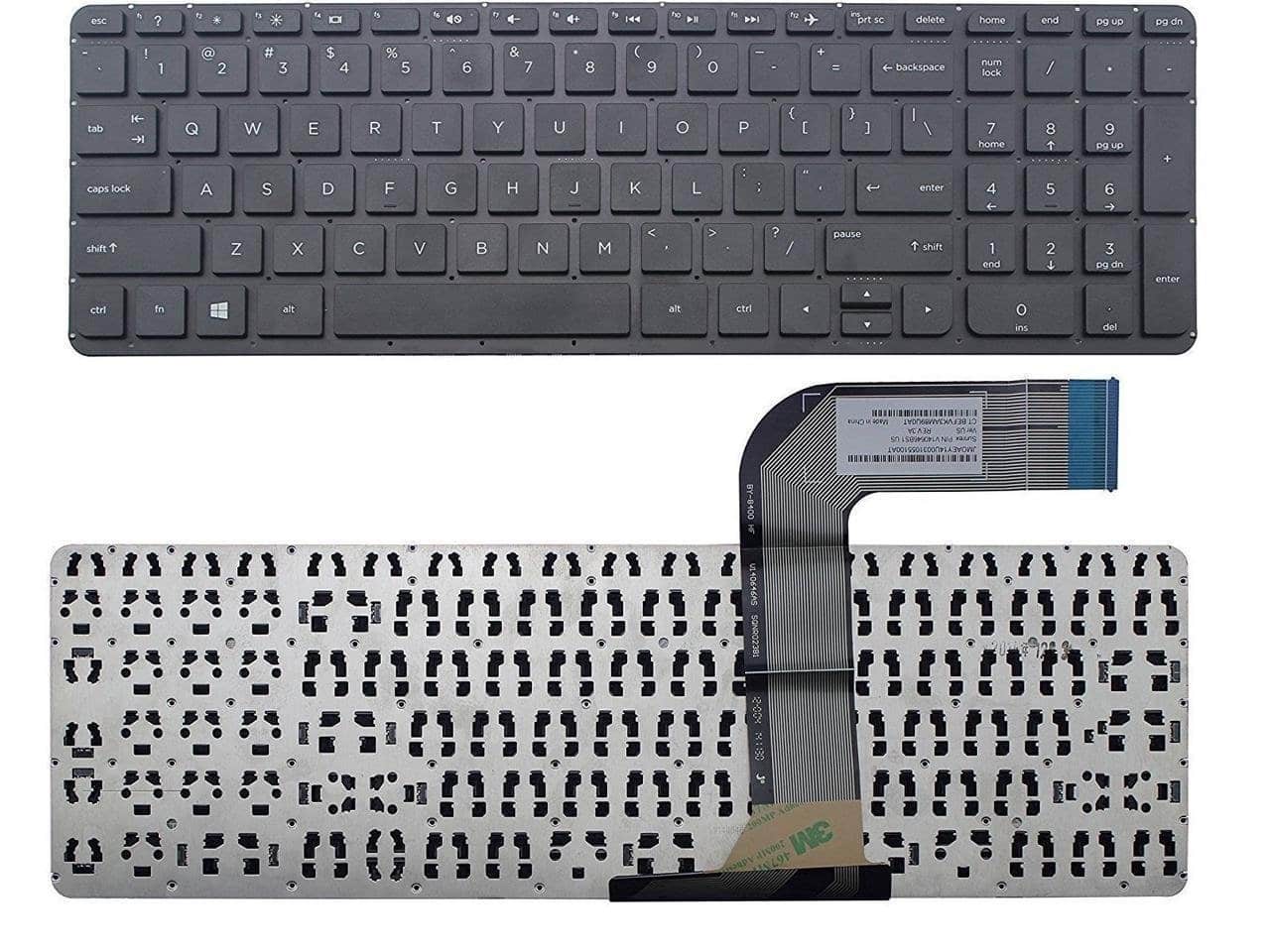HP 15-V000 15T-K100 Toetsenbord 762529-001
