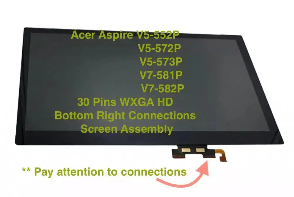 Acer Aspire V5-552P-Touch Display N156BGE -EA1