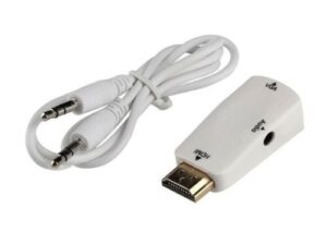 HDMI naar VGA Adapter Connector wit