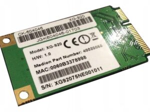 Mini PCI-Express netwerkkaart XG-920