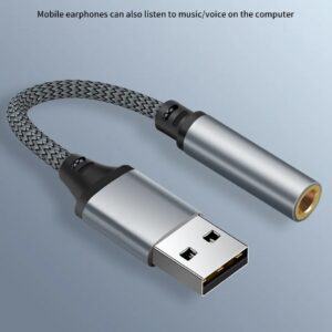 Usb Naar 3.5Mm Jack Geluidskaart