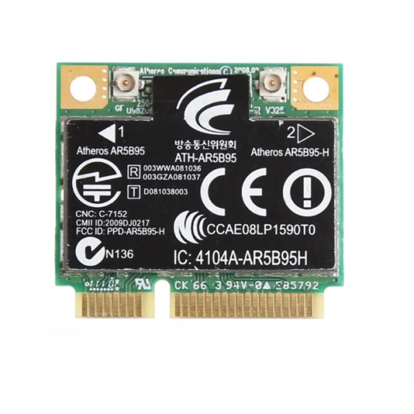 Half Mini Pci-E Wlan Draadloze Kaart 605560-005 - Afbeelding 2