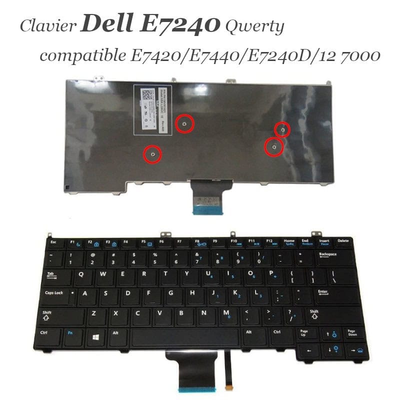 Dell Latitude E7440 Toetsenbord 04380Y