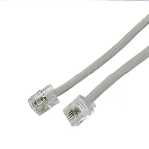 DSL kabel RJ11 1 meter grijs