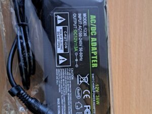 Replacement AC adapter 36W 12v-3A model 1230